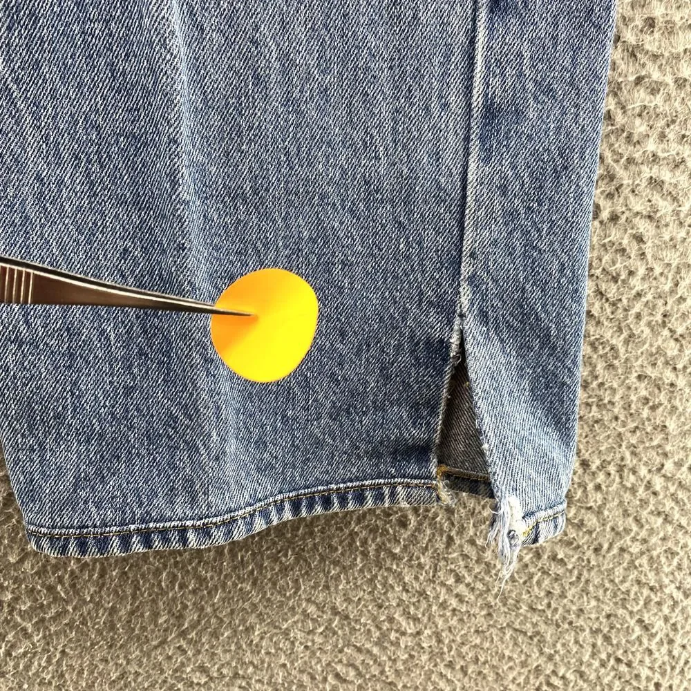 Levis 501 XX Jeans Men 34x28* Whisker Straight Button Fly 90s Streetwear Classic
